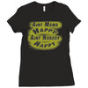 aint mama happy aint nobody happy Ladies Fitted T-Shirt
