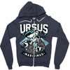 polar bear hunting Zipper Hoodie