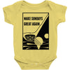 Make Sundays Great Again Shirt Baby Bodysuit