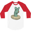 elizabethan dilophosaurus 3/4 Sleeve Shirt