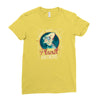 on this plane Ladies Fitted T-Shirt