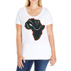 african black panther Ladies Curvy T-Shirt