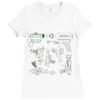 rayguns Ladies Fitted T-Shirt