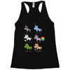 unicorn funny Racerback Tank