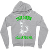 tyler durden will save us all fight club anarchist Zipper Hoodie