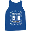 vintage made in 1998 perfectly aged a living legend Tank Top