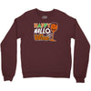 happy hallowine Crewneck Sweatshirt