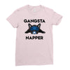 gangsta napper Ladies Fitted T-Shirt