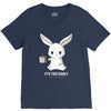 too early (black) V-Neck Tee