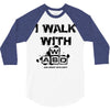 i walk with wasd 3/4 Sleeve Shirt