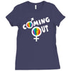 coming out Ladies Fitted T-Shirt