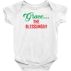 grace the blesssingg!! Baby Bodysuit
