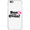 Bun in the Oven with Heart Baby Girl iPhone 6/6s Case