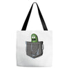 i'm in a pocket Tote Bags
