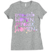 empowered women 4 Ladies Fitted T-Shirt