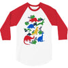dinosaurs 3/4 Sleeve Shirt