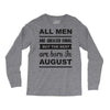 all men are created equal august Long Sleeve Shirts