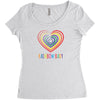 Rainbow Baby Women's Triblend Scoop T-shirt