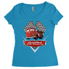 grandma fire trucks Women's Triblend Scoop T-shirt