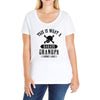 This is What a Badass Grandpa Looks Like Ladies Curvy T-Shirt