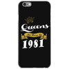 queens are born in 1981 iPhone 6/6s Case