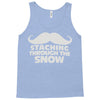 mustaching through snow Tank Top