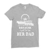 i get awesome husband Ladies Fitted T-Shirt