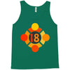 orange 18 Tank Top