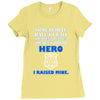 police officers dad Ladies Fitted T-Shirt