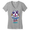 no graffiti here sir Women's V-Neck T-Shirt