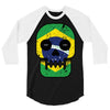 brazil till i die 3/4 Sleeve Shirt