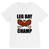 leg day V-Neck Tee