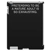 wexhausting adult best trending iPad 3 and 4 Case