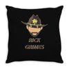 rick grimes walking dead Throw Pillow