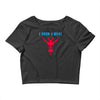 i need a hug Crop Top