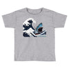 Great White Wave Shark Toddler T-shirt