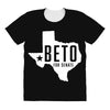 Beto For Senate Texas Map All Over Women's T-shirt