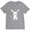 too early (black) V-Neck Tee