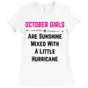 October Girls Ladies Fitted T-Shirt