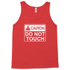 do not touch the belly maternity Tank Top