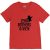 zero bothers given V-Neck Tee