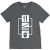 v2 eat sleep computer mouse V-Neck Tee