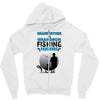 Grandfather &amp; Grandson Fishing Partners For Life Zipper Hoodie
