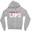 Fishing Life Zipper Hoodie