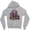 traveling wonderland Zipper Hoodie