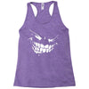 scary face Racerback Tank