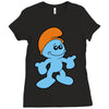 mr (2) Ladies Fitted T-Shirt