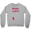 Muggle On Board Red Crewneck Sweatshirt
