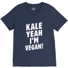 Kale Yeah I'm Vegan! V-Neck Tee