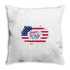 happy 4th of july Throw Pillow